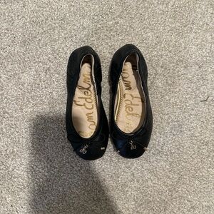 Sam Edelman Black Leather Loafers